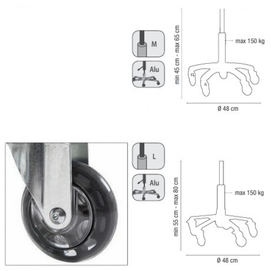Стул мастера Sibel Classic Round