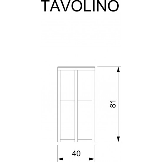 Juuksuri ooteruumi kohvilaud Vezzosi Tavolino Flora