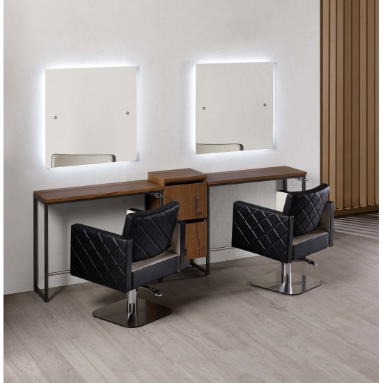 Парикмахерское зеркало Salon Ambience London LED