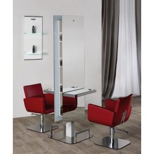 Зеркало парикмахерское двустороннее Salon Ambience Lunar