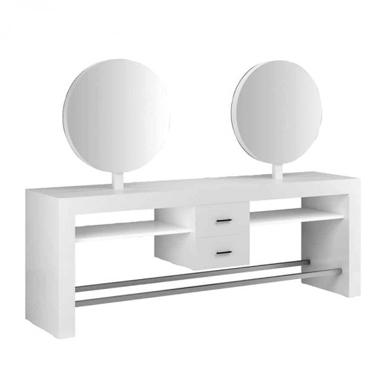 Kahepoolne juuksurisalongi peegel Vezzosi Polaris plus