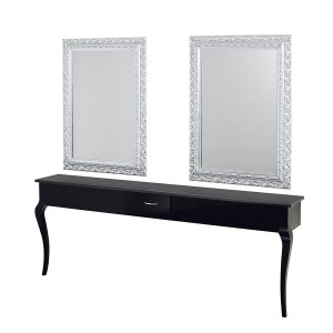 Juuksurisalongi peegel Vezzosi Sophia Wall - kahe töökoha