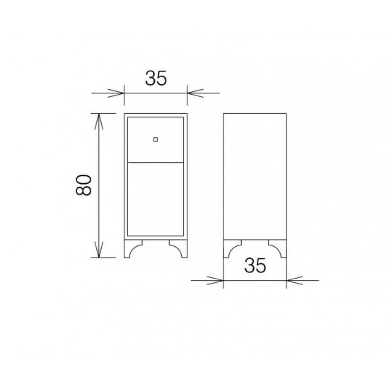Juuksuri kapp Vezzosi Brad